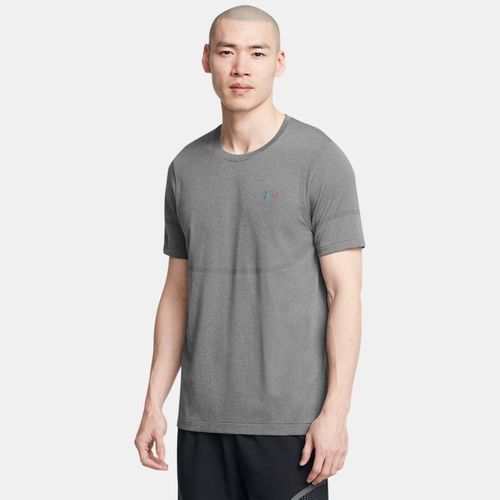 Haut à manches courtes Vanish Elite Seamless Castlerock / Noir M - Under Armour - Modalova