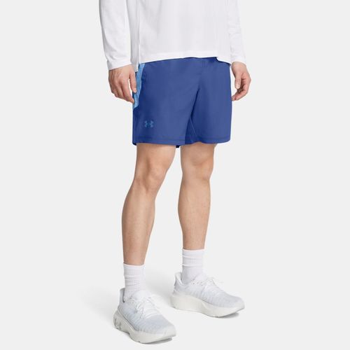 Short 2-en-1 Launch Elite 18 cm Tech / Horizon / réfléchissant XXL - Under Armour - Modalova