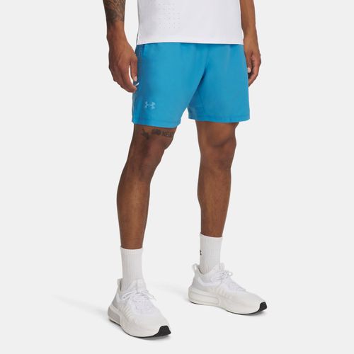 Short 2-en-1 Launch Elite 18 cm Ether / réfléchissant 3XL - Under Armour - Modalova