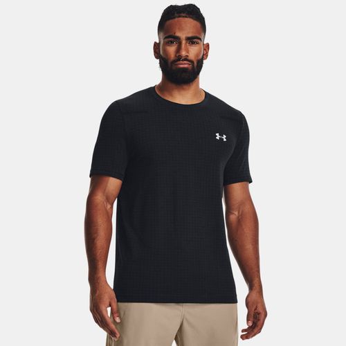 Haut à manches courtes Seamless Grid / Mod Gris XXL - Under Armour - Modalova