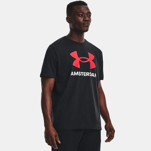 Tee-shirt Amsterdam City / Blanc / Rouge XS - Under Armour - Modalova