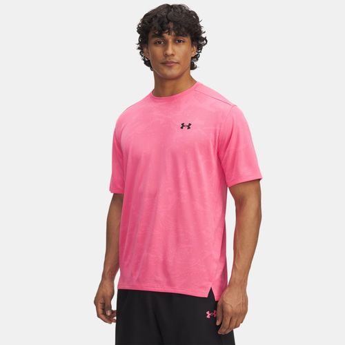 Haut à manches courtes Tech™ Vent Jacqrd Super / Noir L - Under Armour - Modalova