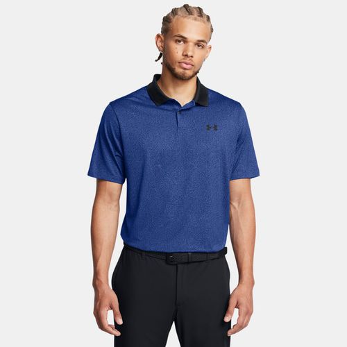 Polo imprimé Matchplay Tech / Noir / Noir XXL - Under Armour - Modalova