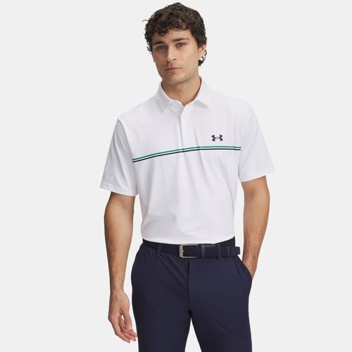 Polo Playoff 3.0 Stripe / Team Kelly Vert / Midnight Bleu Marine 3XL - Under Armour - Modalova