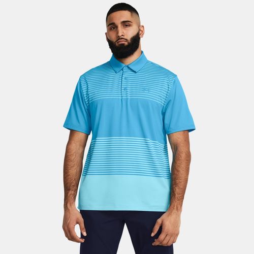 Polo Playoff 3.0 Stripe Capri / Sky / Capri XXL - Under Armour - Modalova