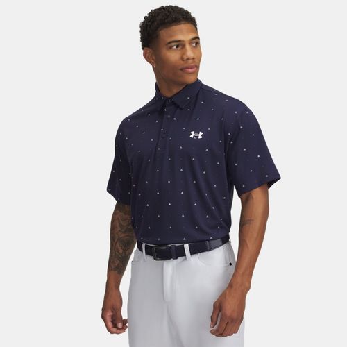 Polo imprimé Playoff 3.0 Midnight Marine / Blanc XXL - Under Armour - Modalova