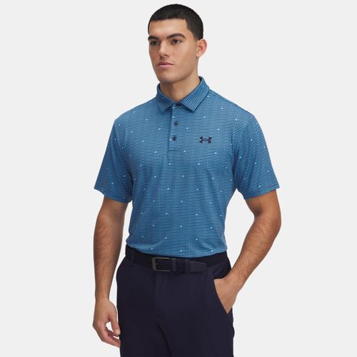 Polo imprimé Playoff 3.0 Ether / Midnight Marine XXL - Under Armour - Modalova