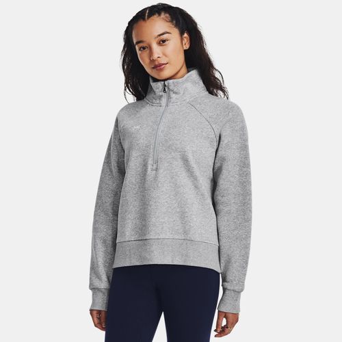 Haut ½ zip Rival Fleece Mod Light Heather / Blanc M - Under Armour - Modalova