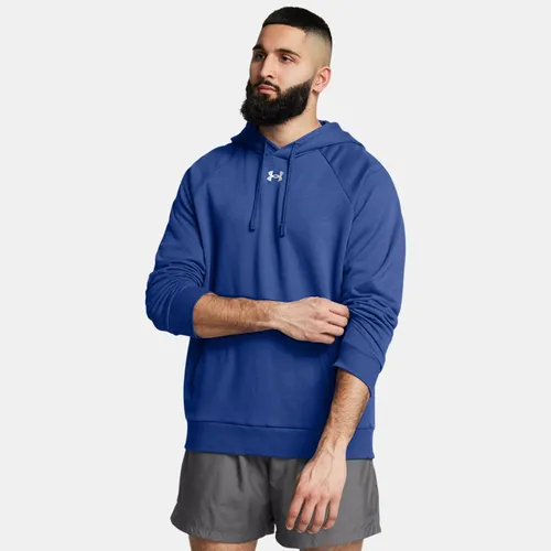 Sweat à capuche Rival Fleece Tech / Blanc S - Under Armour - Modalova