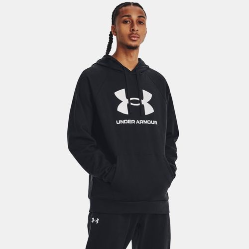 Sweat à capuche Rival Fleece Logo / Blanc L - Under Armour - Modalova