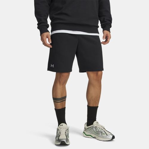 Short 25 cm Rival Fleece / Blanc S - Under Armour - Modalova