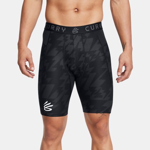 Short imprimé Curry HeatGear® / Anthracite / Blanc M - Under Armour - Modalova