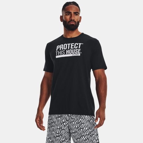 Tee-shirt à manches courtes Protect This House / Blanc XS - Under Armour - Modalova