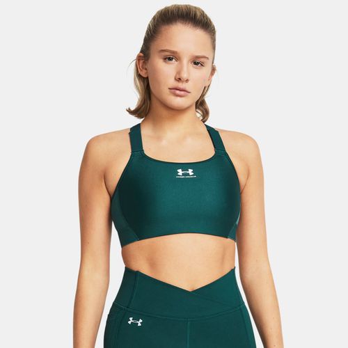 Brassière de sport HeatGear® Armour High Hydro Teal / Blanc XXL - Under Armour - Modalova