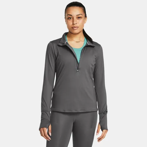 Haut ½ zip Qlifier Run Castlerock / réfléchissant L - Under Armour - Modalova