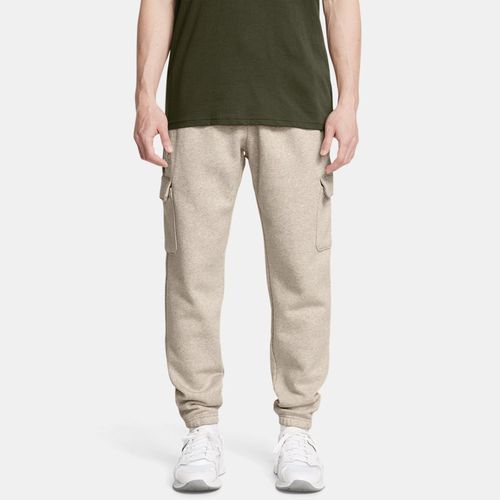 Pantalon cargo Icon Fleece Timberwolf Taupe Light Hthr / Timberwolf Taupe S - Under Armour - Modalova