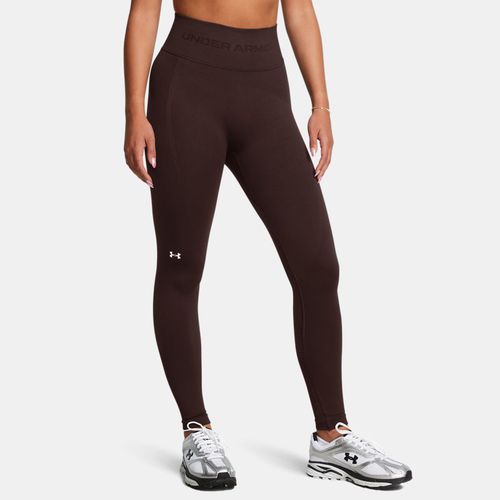 Legging Train Seamless Marron Obsidian / Blanc L - Under Armour - Modalova