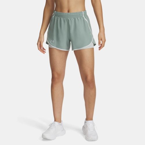 Short 2 en 1 Fly By Silica / Hydro / réfléchissant XL - Under Armour - Modalova