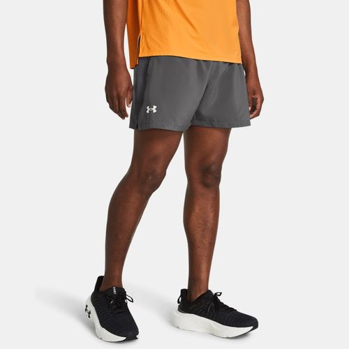 Short Launch 13 cm Castlerock / Castlerock / réfléchissant 3XL - Under Armour - Modalova