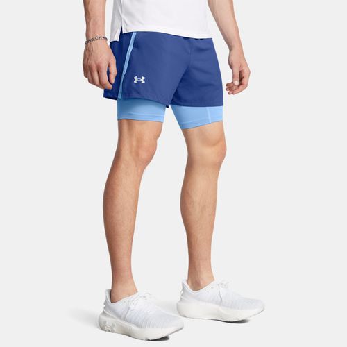 Short 2-en-1 13 cm Launch Tech / Horizon / réfléchissant XXL - Under Armour - Modalova