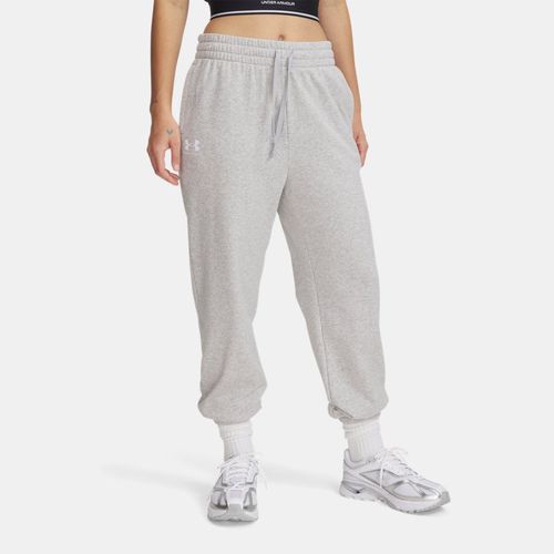 Pantalon de jogging Rival Terry Mod Light Heather / Blanc XL - Under Armour - Modalova