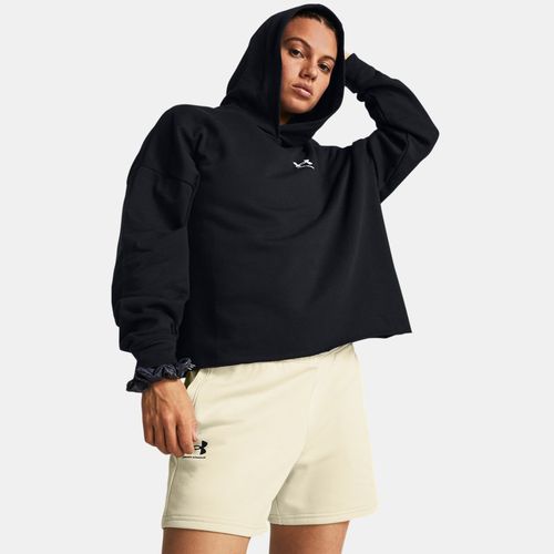 Sweat à capuche oversize Rival Terry / Blanc L - Under Armour - Modalova