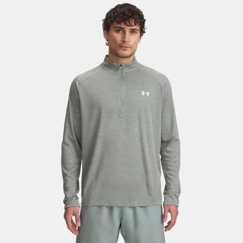 Tech™ texturé ½ zip Silica / Hydro / High Vis Jaune L - Under Armour - Modalova