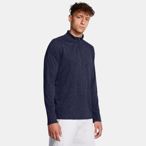 Haut ½ zip texturé Tech™ Midnight Marine / Blanc XL - Under Armour - Modalova