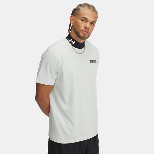 Haut à manches courtes Heavyweight Armour Label Hydro / Noir M - Under Armour - Modalova