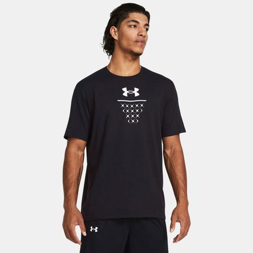 Haut à manches courtes Basketball Net Icon / Blanc S - Under Armour - Modalova