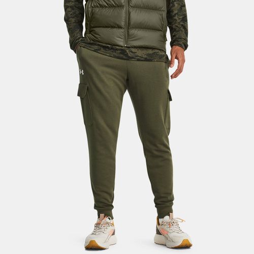 Pantalon de jogging cargo Rival Fleece Marine OD / Blanc L - Under Armour - Modalova