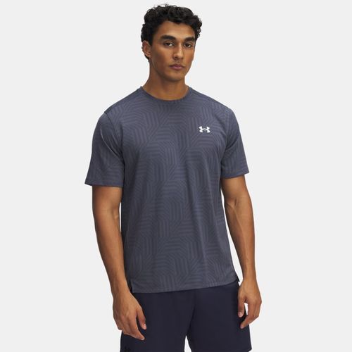 Haut à manches courtes Tech™ Vent Geotessa Downpour / Midnight Bleu Marine / Blanc M - Under Armour - Modalova