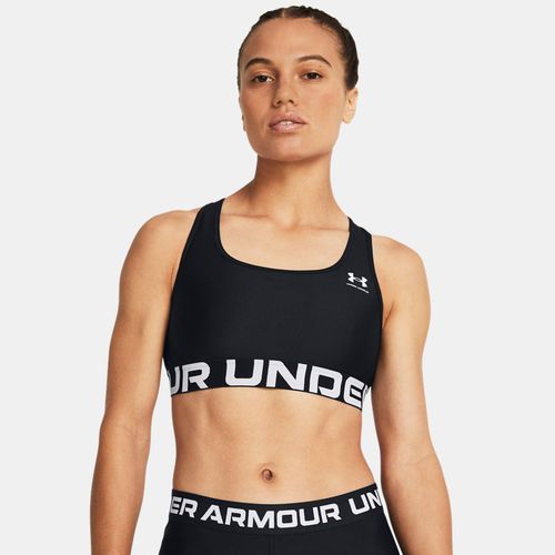 Brassière de sport HeatGear® Armour Mid Branded / Blanc M - Under Armour - Modalova