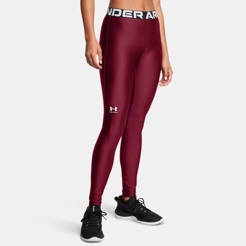 Legging HeatGear® Cardinal / Blanc S - Under Armour - Modalova