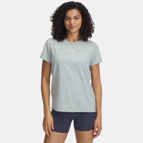 Rival Core à manches courtes Silica / Blanc S - Under Armour - Modalova