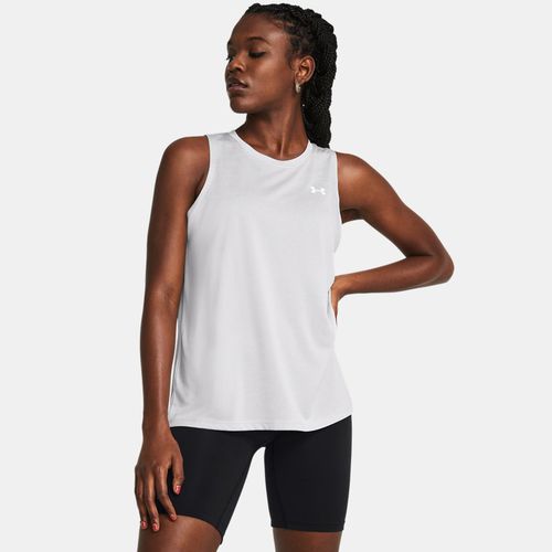 Débardeur Tech™ Twist Halo / Blanc / Blanc L - Under Armour - Modalova