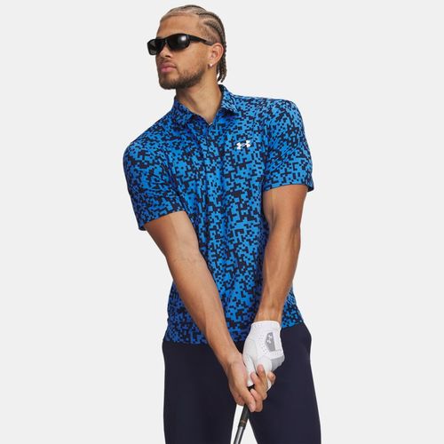 Polo imprimé Tee To Green Midnight Marine / Atlantis / Blanc M - Under Armour - Modalova