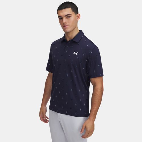 Polo imprimé Tee To Green Midnight Marine / Blanc XXL - Under Armour - Modalova