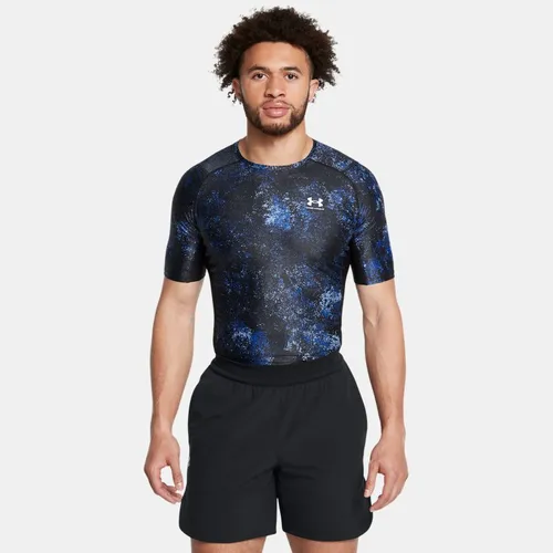 Haut imprimé à manches courtes HeatGear® Iso-Chill Tech / Blanc S - Under Armour - Modalova