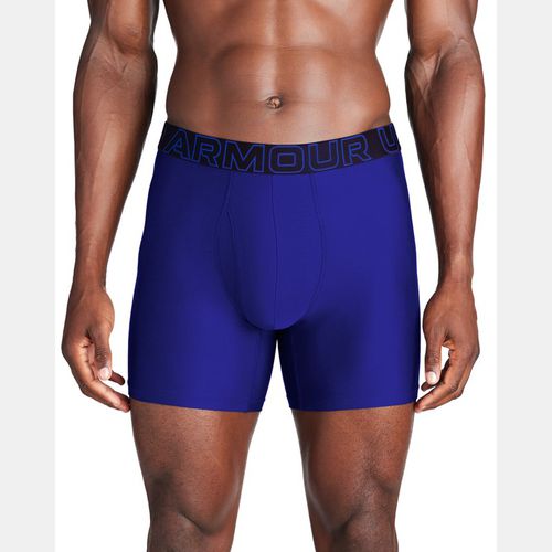 Boxer Performance Tech™ 15 cm Boxerjock® (lot de 3) Royal / Acier Full Heather / Royal L - Under Armour - Modalova