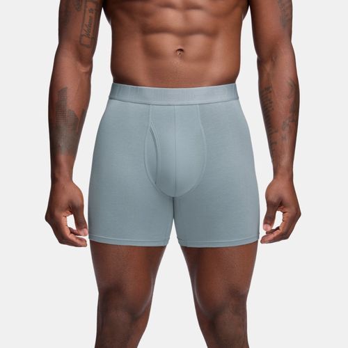 Boxer Performance en coton Boxerjock® 8 cm (lot de 3) Harbor / Mod Gris Medium Heather / Mod Gris M - Under Armour - Modalova