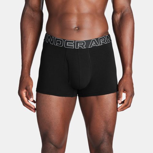 Boxer Performance en coton Boxerjock® 8 cm (lot de 3) / / Acier XS - Under Armour - Modalova