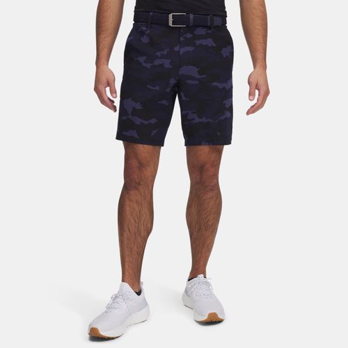 Short Drive fuselé et imprimé Midnight Marine / Halo Gris 40 - Under Armour - Modalova