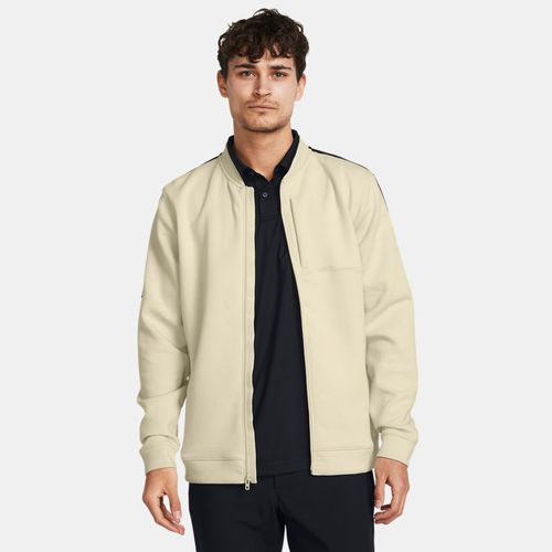 Blouson d'aviateur entièrement zippé Tour Tips Silt / Noir / Noir S - Under Armour - Modalova