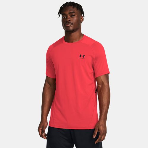 Haut à manches courtes HeatGear® Fitted Graphic Racer / Noir / Noir XXL - Under Armour - Modalova