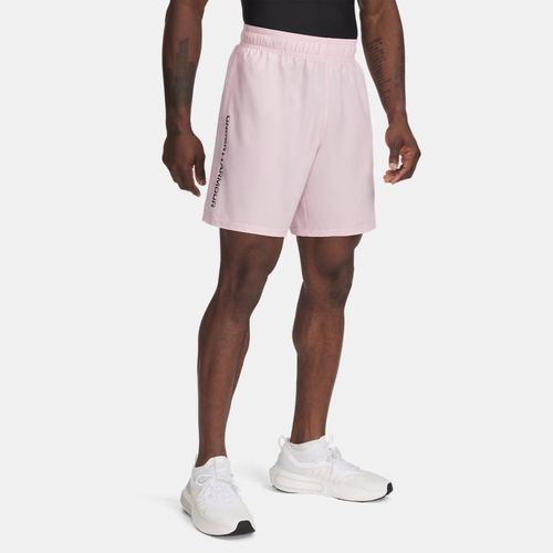 Short 21 cm tissé avec logo Tech™ Prime / Noir S - Under Armour - Modalova