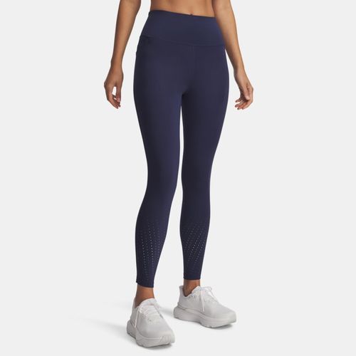Legging longueur cheville Launch Elite Washed Marine / réfléchissant S - Under Armour - Modalova