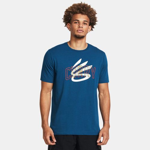 Tee-shirt Curry Champ Mindset Varsity / Blanc L - Under Armour - Modalova