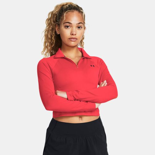 Haut ¼ zip court et sans coutures Vanish Racer / Noir S - Under Armour - Modalova