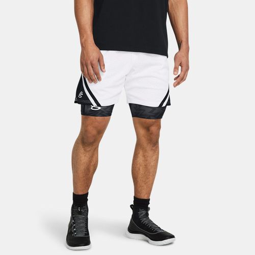 Short en mesh Curry / Noir / L - Under Armour - Modalova